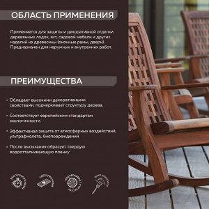 Лак универсальный тонирующий по дереву (0,9 л) FARBITEX PROFI WOOD