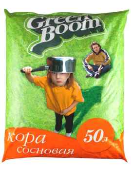 Кора сосновая 50л Грин БУМ