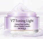 BioAqua V7 Toning Light корректирующая основа под макияж (сиреневая)