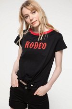 Футболка черная Родео