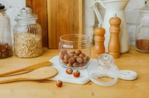 Банка, 500 мл, для сыпучих продуктов, стекло, ЧЕШНИ