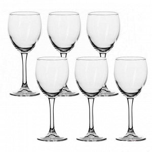 Набор бокалов для вина, 6 шт, 315 мл, стекло, IMPERIAL PLUS