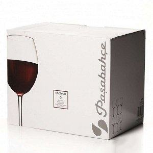 Набор бокалов для вина, 6 шт, 440 мл, стекло, ENOTECA