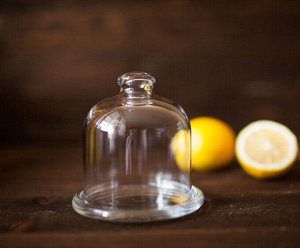Емкость для лимона, с крышкой, стекло, BASIC, 11 х 10 см