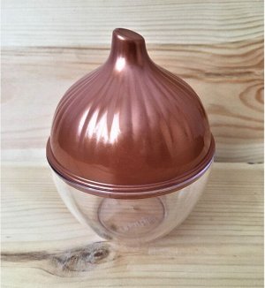 Новый бренд Емкость для луковицы, 0,2 л, круглая, пластик, ЛЮМИЦИ
