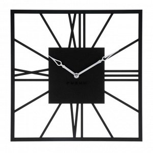Часы настенные: Лофт, "Рим", бесшумные, 35 х 35 см