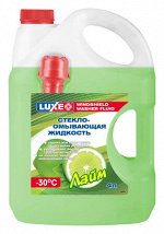 Омыватель стекол LUXE -30 изопр. 4л (незамерзайка)