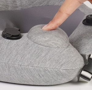 Надувная подушка-массажер MDHL Portable Inflatable U-Shaped Pillow