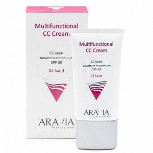 ARAVIA Professional СС-крем защитный SPF-20 Sand 02 50 мл