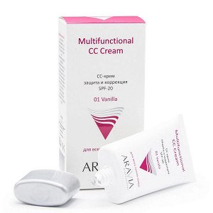 ARAVIA Professional СС-крем защитный SPF-20 Vanila 01 50 мл