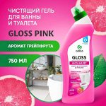 Чистящий гель для ванны и туалета &quot; Gloss pink&quot;  750 мл