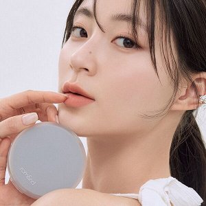 Стойкий тональный кушон с полуматовым финишем Rom&nd Nu Zero Cushion SPF24 / PA++ #03 Natural 21, 15гр