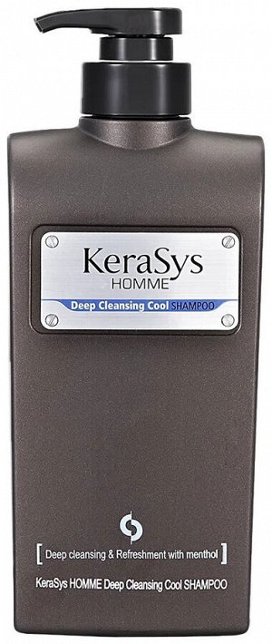 Керсасис, Шампунь KERASYS Deep Cleansing Cool Men 550мл Освежающий