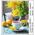 Алмазная мозаика без подрамника 40х50 см