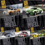 Тетрадь  48л клетка &quot;Drift Team&quot; 5 видов (051547) Хатбер {Россия}