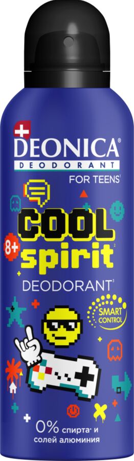 Деоника, Дезодорант спрей DEONICA For Teens 125мл Cool Spirit