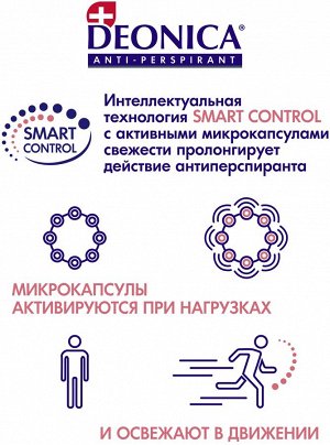 Деоника, Антиперспирант ролик DEONICA 50мл Легкость пудры