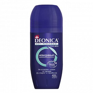 Деоника, Антиперспирант ролик DEONICA For Men 50мл Невидимый
