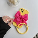 Чехлы с цепочками и кольцами на iPhone