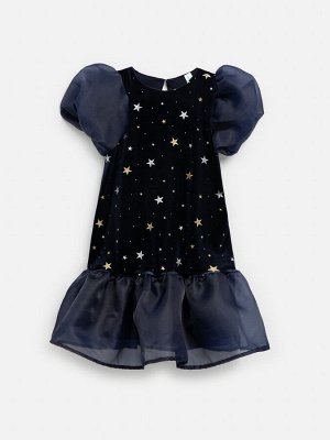 Платье детское для девочек Agnia темно-синий