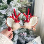 Новогодние украшения для волос. Маски