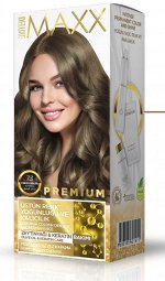 MAXX DELUXE PREMIUM Краска для волос 7.3 ФУНДУК, Макс Делюкс