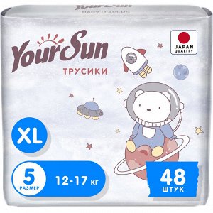 YourSun Ultra Absorption трусики-подгузники XL (12-17 кг), 48 шт
