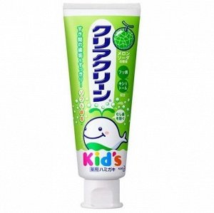 Детская зубная паста "Clear Clean Kid’s" со вкусом дыни (от 3 лет) 70 г / 48