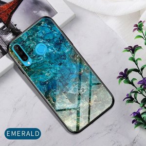 Чехол стеклянный с рисунком  на телефон Xiaomi Redmi