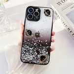 Чехол на iPhone с блестками