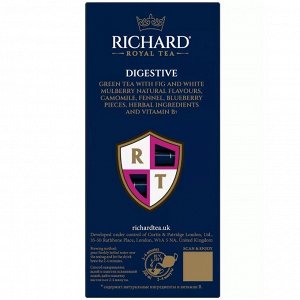 Чай Richard Digestive 1,5*20пак. зеленый ароматизированный