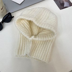 Капор унисекс, вязанный, демисезонный