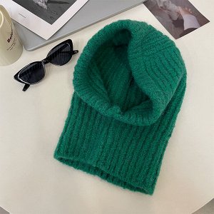 Капор унисекс, вязанный, демисезонный