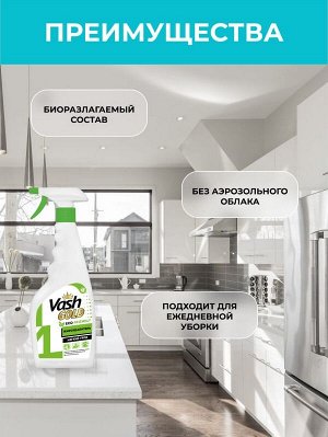 Vash Gold Жироудалитель "Eco Friendly" пена  500 мл (спрей)