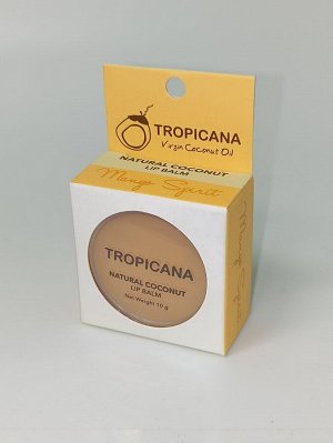 Tropicana Бальзам для губ с ароматом манго 10 гр. lip balm "Banana Happy"