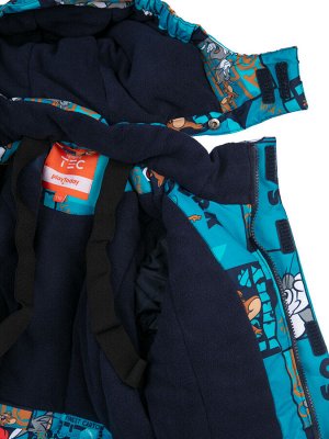 Play today Комплект текстильный с полиуретановым покрытием для мальчиков: куртка, полукомбинезон