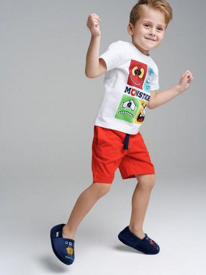 Комплект трикотажный для мальчиков: фуфайка (футболка), шорты
