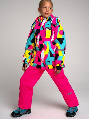 Комплект текстильный для девочек: куртка, полукомбинезон