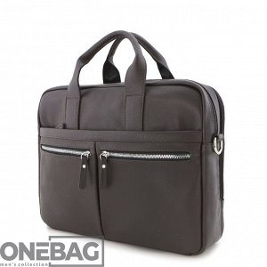 Сумка мужская ONEBAG большая на короткой ручке и регулируемом плечевом ремне(min:975, max:1575)