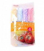 AISEN_KOUGYOU Тряпочки  для кухни из микрофибры (85%полиэстер+15%нейлон), 25x25см, 4шт