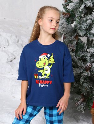 ДК014 Домашний костюм "Динго" (индиго)
