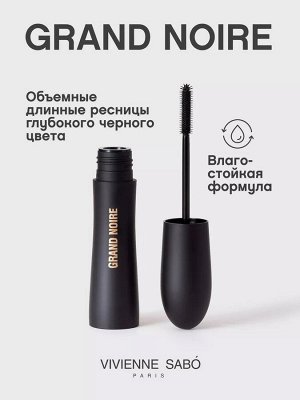 VIVIENNE SABO Тушь для ресниц "Grand Noire" большого объема и удлинения   черный корпус тон 01 черная НОВИНКА 2023!
