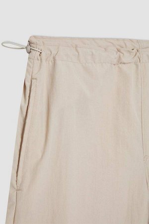 DeFactoFit Длинные брюки стандартного кроя с карманами и эластичной окантовкой