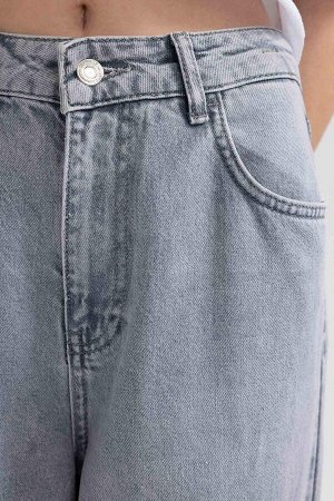 Широкие джинсовые брюки 90-х годов из 100 % хлопка