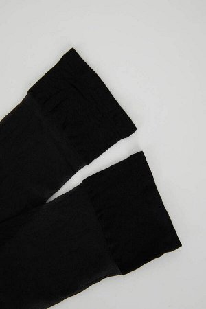 15 женских джинсовых носков из двух частей