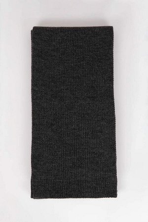 Женский базовый трикотажный шарф