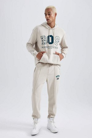 DeFactoFit НБА Милуоки Бакс Толстовка стандартного кроя из плотной ткани для бега