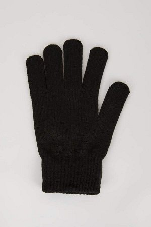 Мужские трикотажные перчатки
