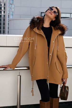Куртка - пальто с капюшоном