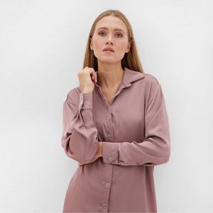 Комплект (сорочка, брюки) женский MINAKU: Light touch цвет темно-розовый